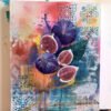 Figs "Northern" oil and mixed media original painting