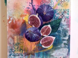 "Northen" oil and mixed media original painting