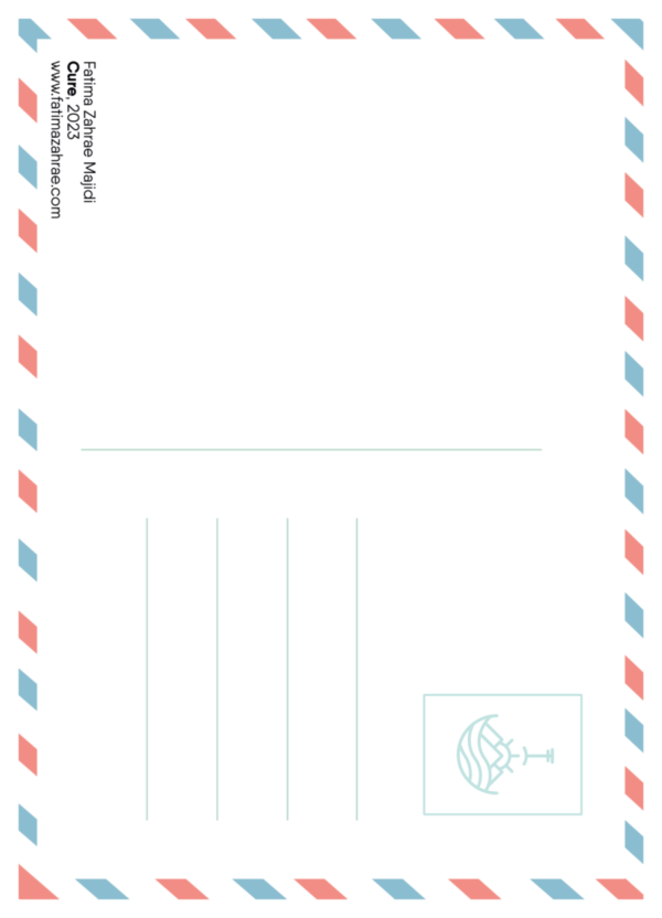 “Cure” A6 Postcard