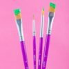 Ensemble de 4 pinceaux assortis