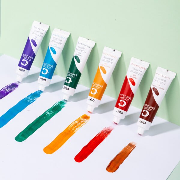 3 Peinture Acrylique 12 tubes